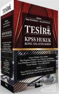 Tesir KPSS Hukuk Konu Anlatım Serisi