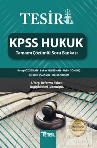 Tesir KPSS Hukuk Tamamı Çözümlü Soru Bankası