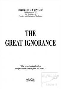 The Great Ignorance