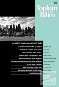 Toplum ve Bilim Dergisi Sayı: 156 Toplum ve Bilim Dergisi Sayı: 156