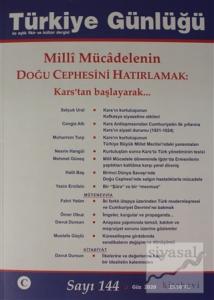 Türkiye Günlüğü Sayı: 144 Güz 2020 Türkiye Günlüğü Sayı: 144 Güz 2020