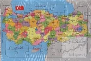 Türkiye Haritası Yapbozlu 25 x 35