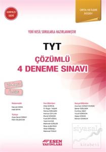 TYT Çözümlü 4 Deneme Sınavı - Kırmızı Seri