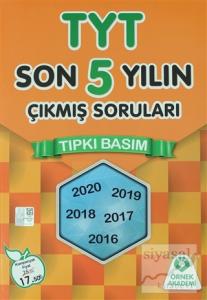 TYT Son 5 Yılın Çıkmış Soruları Tıpkı Basım