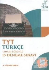 TYT Türkçe Tamamı Çözümlü 15 Deneme Sınavı