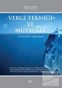 Vergi Tekniği ve Mütalaat (Ciltli)