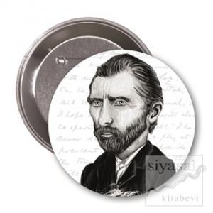 Vincent van Gogh (Karikatür) - Rozet