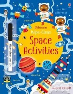 Wipe-Clean Space Activities