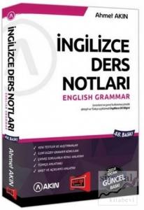 YDS İngilizce Ders Notları English Grammar