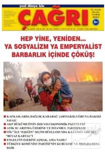 Yeni Dünya İçin Çağrı Dergisi Sayı: 201 Kasım-Aralık-Ocak 2020