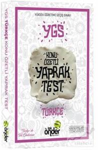 YGS Konu Özetli Yaprak Testi