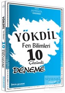 YÖKDİL Fen Bilimleri 10 Çözümlü Deneme