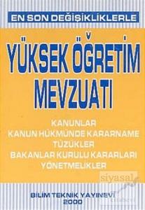 Yüksek Öğretim Mevzuatı