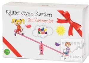 Zıt Kavramlar - Eğitici Oyun Kartları