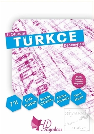 1. Oturum 7'li TYT Türkçe Denemeleri Mustafa Çelik