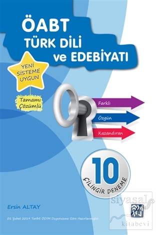 10 Çilingir Deneme - Türk Dili ve Edebiyatı ÖABT Ersin Altay