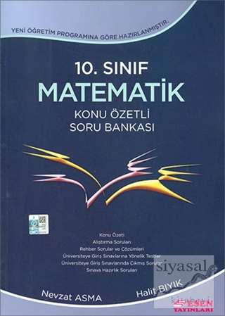 10. Sınıf Matematik Konu Özetli Soru Bankası Nevzat Asma
