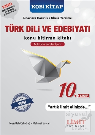 10. Sınıf Türk Dili Edebiyatı Konu Bitirme Kitabı Feyzullah Çelikbağ