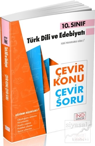 10. Sınıf Türk Dili ve Edebiyatı Çevir Konu Çevir Soru Kolektif