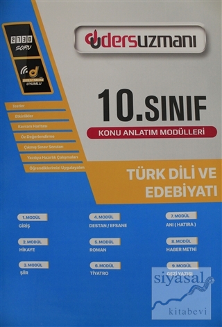 10. Sınıf Türk Dili ve Edebiyatı Ders Fasikülleri Kolektif