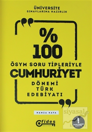 %100 Cumhuriyet Dönemi Türk Edebiyatı Kolektif