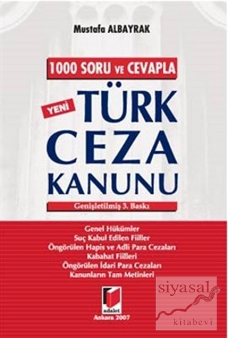 1000 Soru ve Cevapla Yeni Türk Ceza Kanunu Mustafa Albayrak