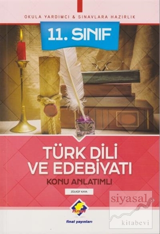 11. Sınıf Türk Dili ve Edebiyatı Konu Anlatımlı Zülküf Kaya