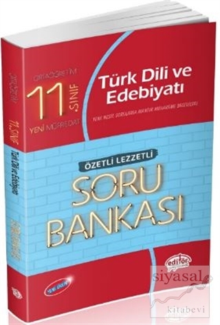 11. Sınıf Türk Dili ve Edebiyatı Özetli Lezzetli Soru Bankası Kolektif