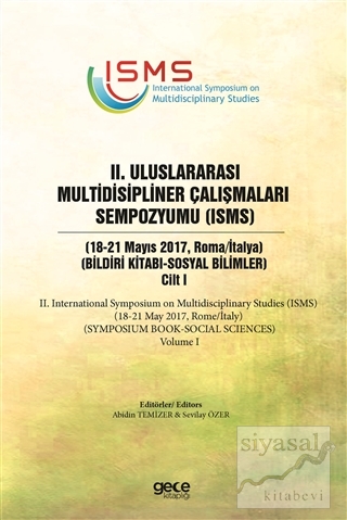 2. Uluslararası Multidisipliner Çalışmaları Sempozyumu (ISMS) - Sosyal
