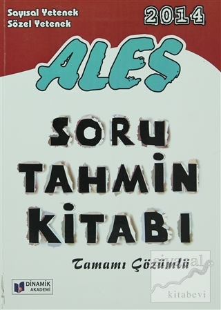 2014 Ales Soru Tahmin Kitabı Gulbenkian Komisyonu