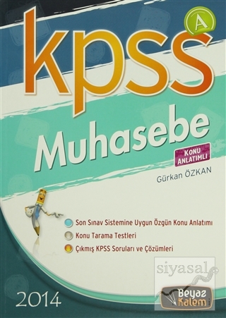 2014 KPSS A Muhasebe Konu Anlatımlı Kolektif