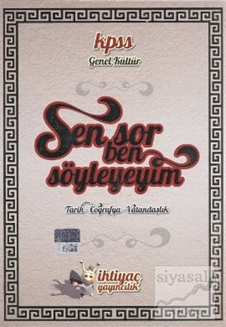 2014 KPSS Genel Kültür Sen Sor Ben Söyleyeyim Kolektif