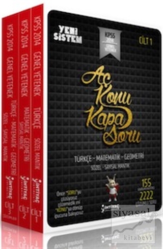 2014 KPSS Genel Yetenek Aç Konu Kapa Soru Seti İhtiyaç Yayınları Kolek