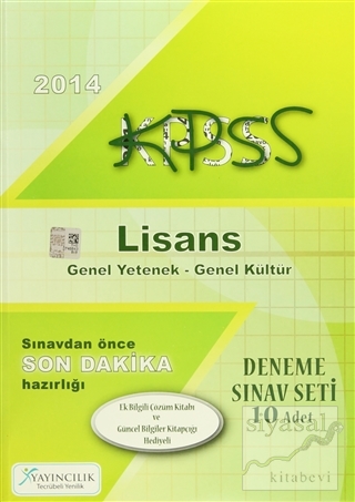 2014 KPSS Lisans Genel Yetenek/Genel Kültür Kolektif