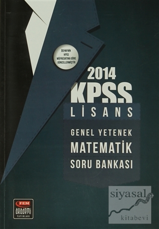 2014 KPSS Lisans Matematik Soru Bankası Kolektif