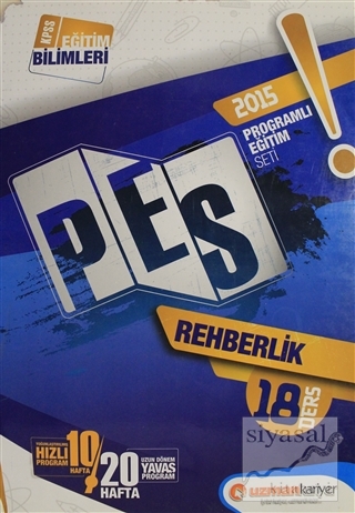 2015 KPSS Eğitim Bilimleri Pes Rehberlik