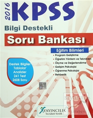 2016 KPSS Bilgi Destekli Soru Bankası Kolektif