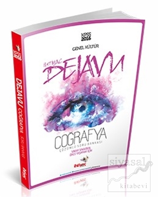 2016 KPSS Dejavu Coğrafya Soru Bankası