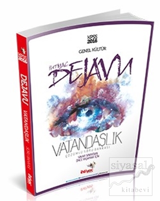 2016 KPSS Dejavu Vatandaşlık Soru Bankası