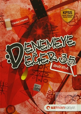 2016 KPSS Genel Yetenek-Genel Kültür  Anayasa Tamamı Çözümlü 35 Deneme