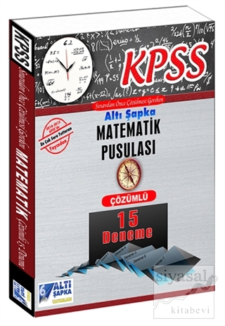 2016 KPSS Matematik Pusulası Çözümlü 15 Deneme