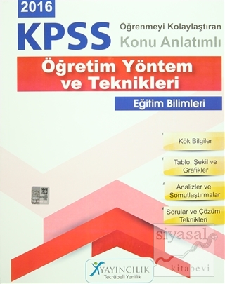 2016 KPSS Ölçme ve Değerlendirme Eğitim Bilimleri Konu Anlatımlı Modüler Set (6 Kitap Takım)