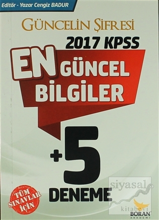 2017 KPSS En Güncel Bilgiler + 5 Deneme Cengiz Badur