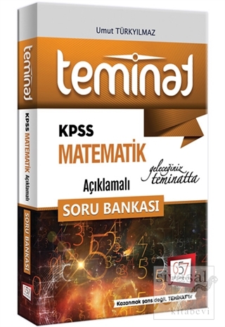 2017 KPSS Teminat Matematik Açıklamalı Soru Bankası Umut Türkyılmaz