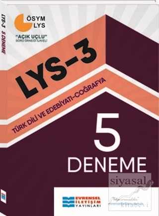 2017 LYS - 3 Türk Dili ve Edebiyatı - Coğrafya 5 Deneme Kolektif