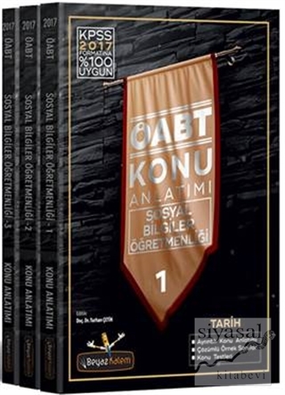 2017 ÖABT Sosyal Bilgiler Öğretmenliği Konu Anlatımlı Modüler Set
