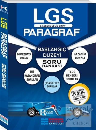 2018 8.Sınıf LGS Başlangıç Düzey K Serisi Paragraf Soru Bankası Kolekt