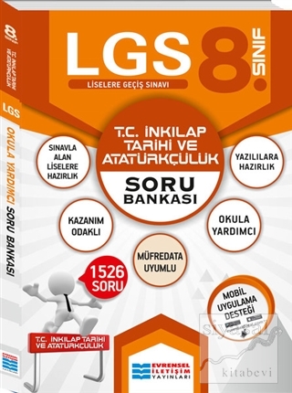 2018 8. Sınıf LGS T.C.İnkılâp Tarihi Ve Atatürkçülük Soru Bankası Kole