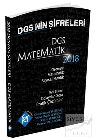 2018 DGS nin Şifreleri Matematik Geometri Tamamı Çözümlü Soru Bankası 