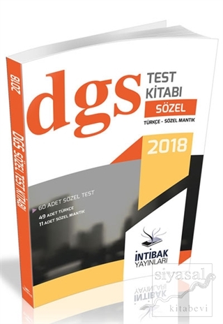 2018 DGS Sözel Yaprak Test Takımı Kolektif